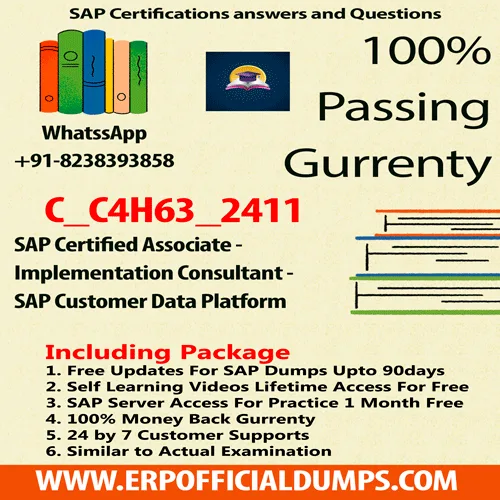 SAP Customer Data Platform Certification Exam