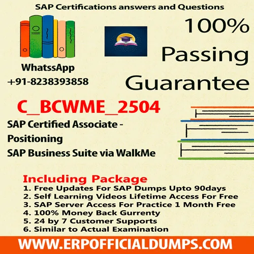 Positioning SAP Business Suite via WalkMe