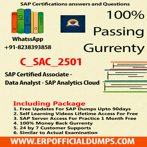SAP Analytics Cloud Certification Exam C_SAC_2501