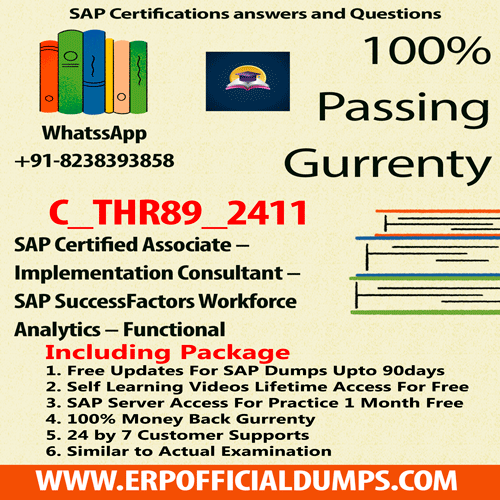 SuccessFactors Workforce Analytics Functional C_THR89_2411