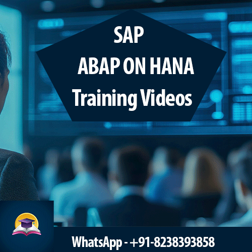 SAP ABAP ON HANA Training Videos