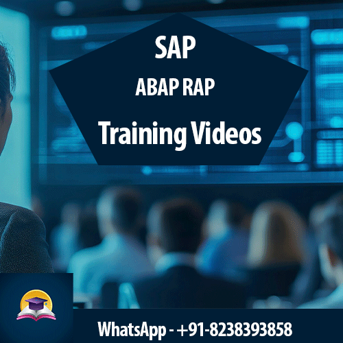 SAP ABAP RAP Training Videos